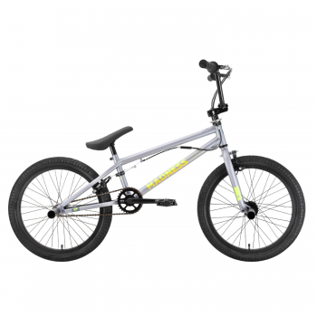 Велосипед Stark Madness BMX 2 (2022) серый/желтый