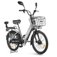 Электровелосипед Green City Gelbert ALFA 1 ST Серый